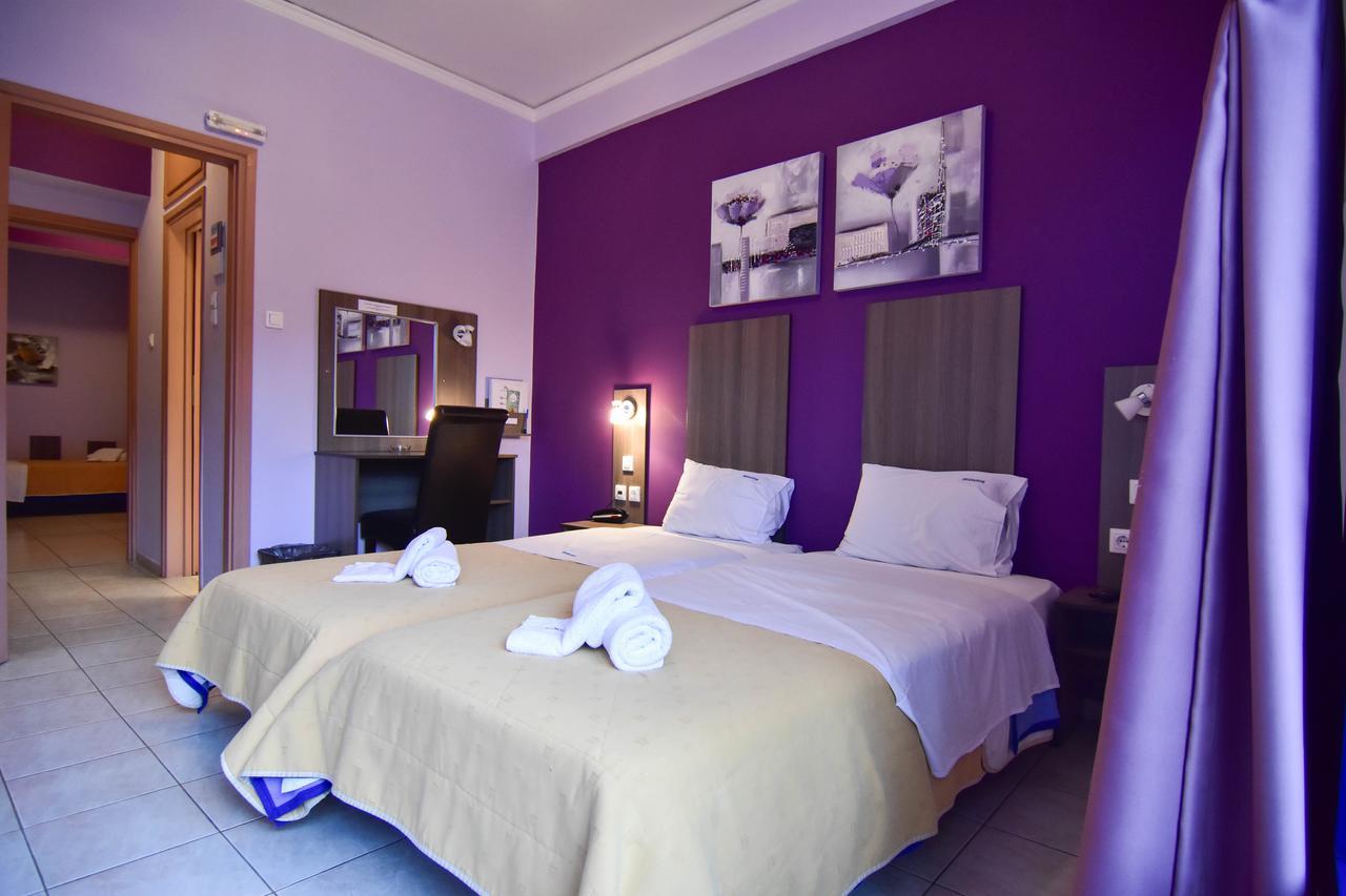 Iridanos Hotell Antikyra Exteriör bild